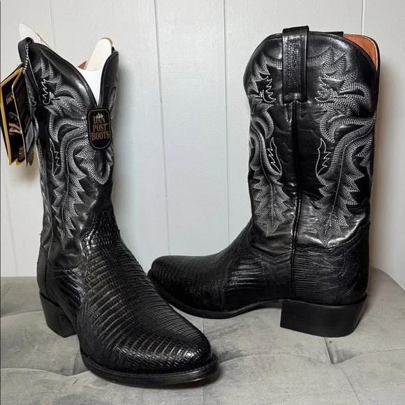 Dan Post Men’s Winston Lizard Cowboy Boots Size 11.5 NEW